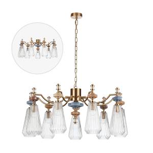 Большая подвесная люстра Odeon Light Exclusive Terra 5414/9