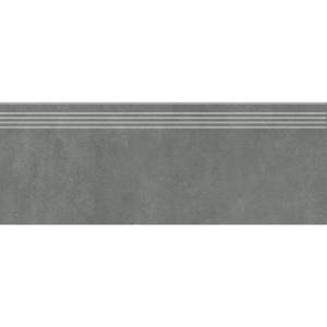 Ступень Kerama Marazzi Про Догана DD841490R/GR Антрацит Матовый Обрезной 30x80