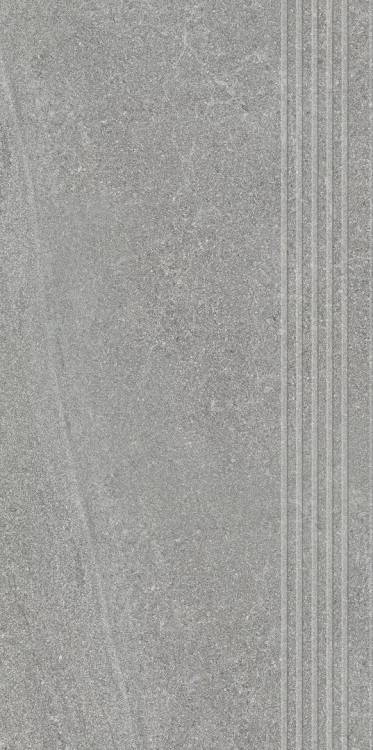 Ступень Paradyz Natural Rocks Silver Stopnica Prosta Nacinana Mat. 29.8x59.8