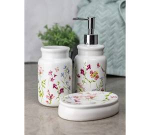 Набор аксессуаров для ванны Bath Plus Fiori W-CE2074AA-SET3 белый