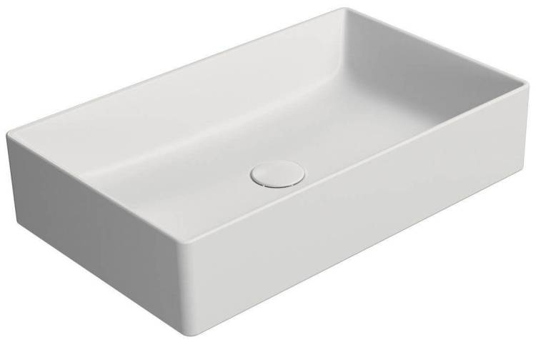 Раковина GSI Kube X 945309 белый матовый, 60x37