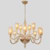 Люстра Crystal Lux Silvestro SP12 Amber