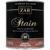 Льняное тонирующее масло ZAR Stain Interior Oil Base 518 Экзотический палисандр (Exotic Redwood) 0.946 л