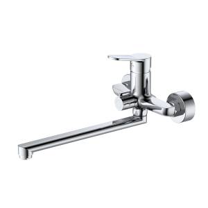 Смеситель для ванны с душем DQ Leipzig DA1763301 длинный излив, хром