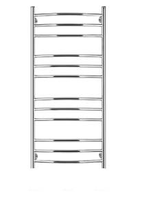 Полотенцесушитель электрический Secado Милан 4603777451691 3 120x60, L, хром
