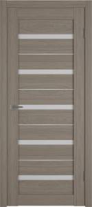 Межкомнатная дверь Владимирская Фабрика Дверей Atum Al 7 Brun Oak стекло White Cloud SM 800x2000