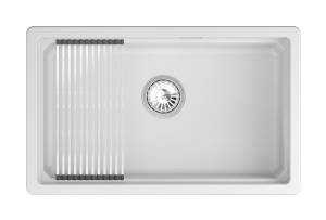 Мойка кухонная Granula Kitchen Space 7303iU арктик, 73x45