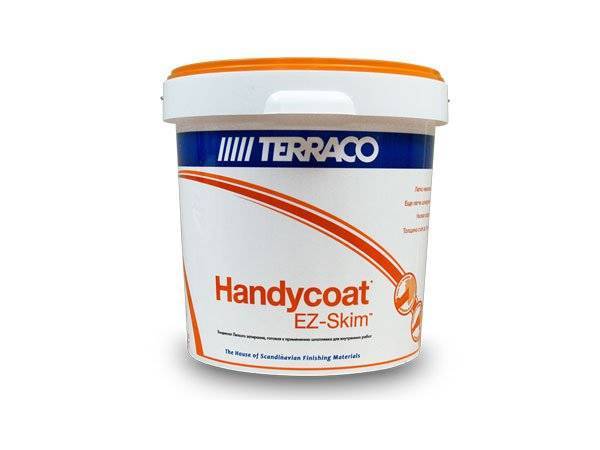 TERRACO HANDYCOAT EZ-SKIM шпатлевка финишная легкого затирания для внутренних работ (25кг)
