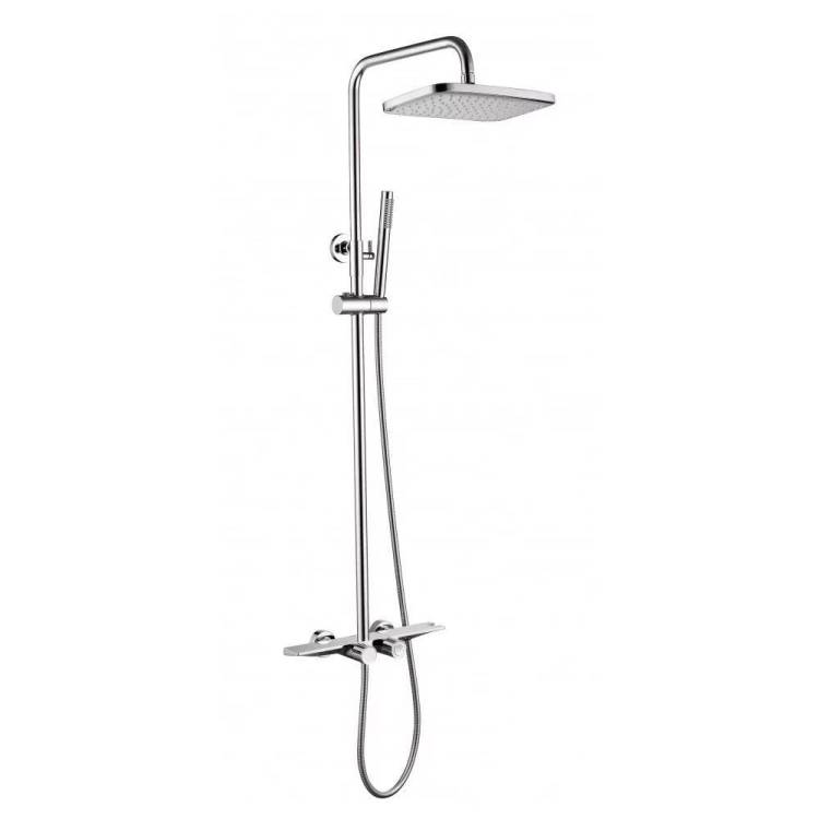 Душевая стойка Grocenberg GB7038CR с термостатом, хром