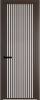 Межкомнатная дверь Profil Doors 3 AGP цвет профиля Деорэ, стекло безопасное 6 мм мору осветленное 700x2000