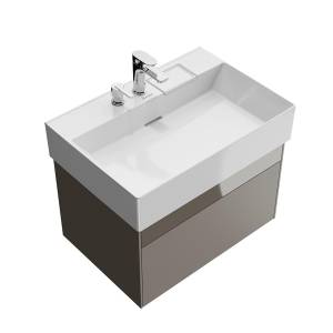 Тумба с раковиной Kerama Marazzi Logica песчаный, 60 см, раковина LO.wb.60.2