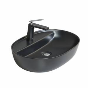 Раковина Armadi Art Vallessi 871 60 см, черная