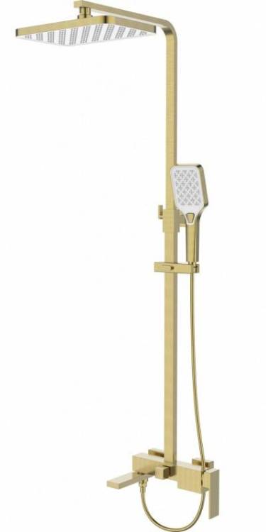 Душевая стойка Esbano Basco DS-SG брашированное золото