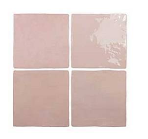 Керамическая плитка Dna Tiles Flash Bars 124412 Blush Glossy 13x13