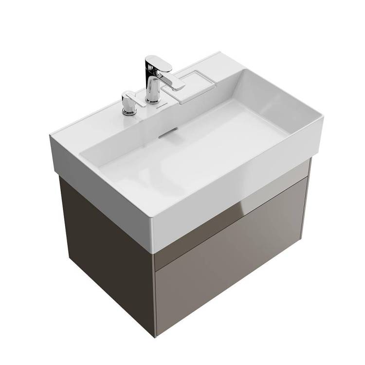 Тумба с раковиной Kerama Marazzi Logica песчаный, 60 см, раковина LO.wb.60.2