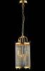 Светильник подвесной Crystal Lux Tadeo SP4 D200 Gold/Transparent фото 3