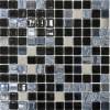 Мозаика Vidrepur Astra Black Mix (на сетке) 31.7x31.7