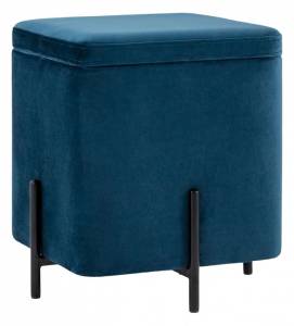Пуф-сундук Stool Group Грейс vd-grays-kv-b29 квадрат синий