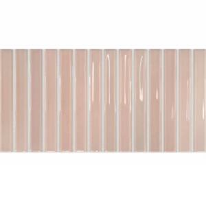 Керамическая плитка Dna Tiles Flash Bars 133472 Blush 12.5x25