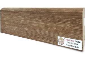 Плинтус МДФ TeckWood цветной Дуб Бостон (Oak Boston) 2000х75х16