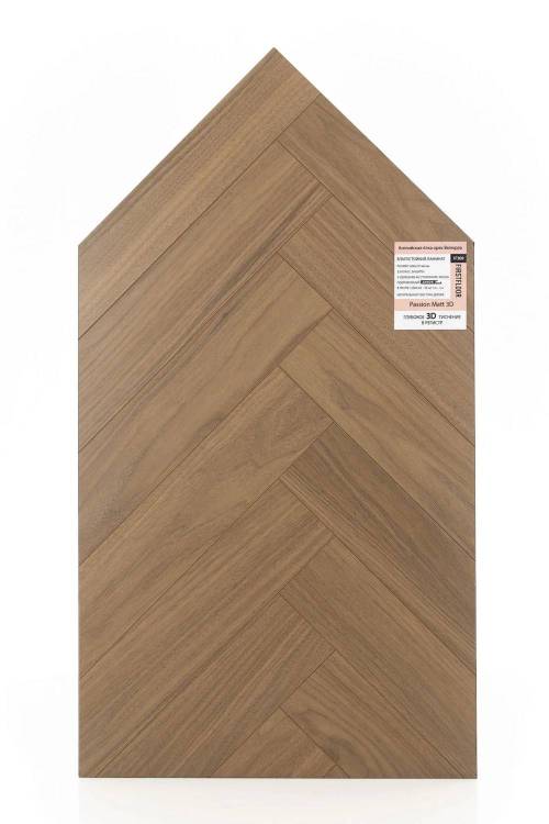 Ламинат FirstFloor Passion Matt 3D 8/33 4V 1F309 Английская елка Орех Велюрра 606x101