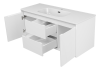 Тумба с раковиной Brevita Вайн УТ000026924 белая, 120 см фото 4