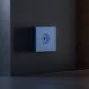 Лицевая панель для розетки с заземлением Voltum S70 VLS000615 деним фото 2
