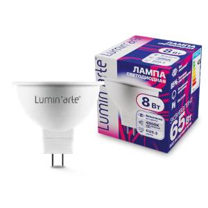 Светодиодная лампа Wolta Lumin Arte LSTD-MR16-8W4KGU5.3