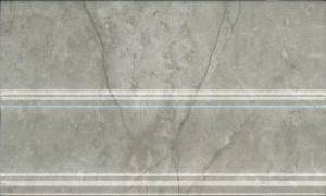 Плинтус Kerama Marazzi Кантата FMB033 серый светлый глянцевый 15x25