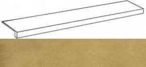 Ступень Italon Continuum 620070002346 Brass Gold Scalino Frontale 33x160