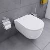 Подвесной унитаз Damixa Sirius DX86C1800SC безободковый с функцией биде с сиденьем микролифт фото 4