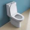 Унитаз-компакт BelBagno Lounge BB045CPR/BB045/051SC безободковый Белый фото 8