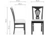 Стул Woodville Arfa 1587 cappuccino фото 2