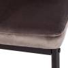 Стул Tetchair Verter (mod. 37-1) 21400 Dark grey (темно-серый) HLR24/черный фото 8