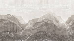 Фреска Ortograf Artline 34545 Mountains in line Флора FLN