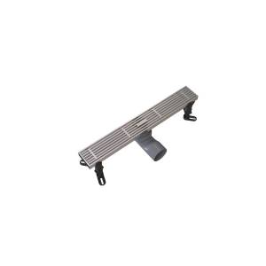Душевой трап Knotlor Шторм SDRW0400LBS матовая сталь, 40 см