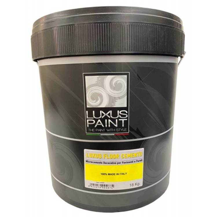 Микроцемент Luxus Paint Luxus Floor Cemento готовый 9 кг