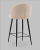 Стул полубарный Stool Group Ханнингем vd-hanningem-pf-beige бежевый, велюр фото 6