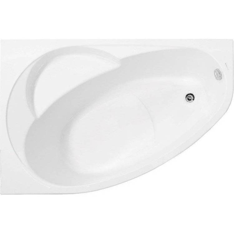 Акриловая ванна Vagnerplast Flora 150x100 левая, ультра-белая