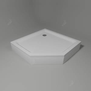 Душевой поддон RGW Acryl LUX/TN-TR 16180500-41 Трапеция 100x100