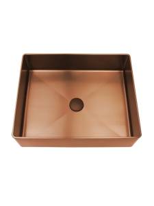 Раковина AltroBagno Аккордо (Accordo) 001011 RaSp матовая медь, 50.2x40.2