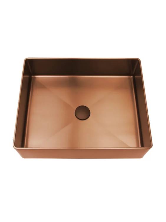 Раковина AltroBagno Аккордо (Accordo) 001011 RaSp матовая медь, 50.2x40.2