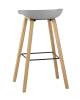 Набор из 2 барных стульев Stool Group Libra 8319 GREY X2 серый фото 5