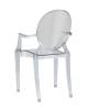 Набор из 4 стульев Stool Group Victoria Ghost XH-8072 transp X4 прозрачный, с подлокотниками фото 6