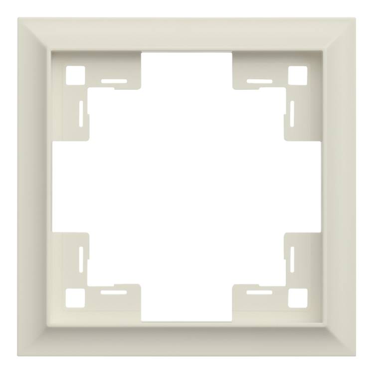 Одноместная рамка Rikett Classic 35910 MC кремовый сатин