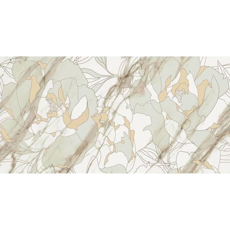 Декор Тянь-Шань Тривия TP3668H1 1 Белый 30x60