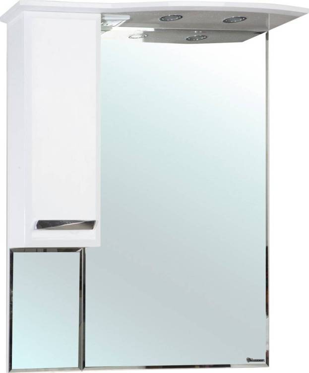 Зеркало Bellezza Балтика 90 L белое