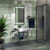 Плитка Kerama Marazzi Фурнаш 35026 грань зеленый светлый глянцевый 14х34 фото 12