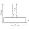 Светильник для трека Lightstar Due 267237 фото 2