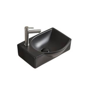 Раковина Gid Suspendido 62205R Bm9276R 40 см, черная матовая